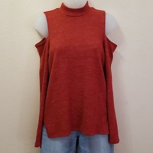Pink Republic cold shoulder top